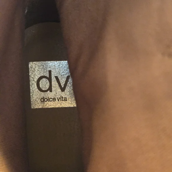 Dolce Vita Tan Suede Ankle Boots Western Style Size 9 New - Picture 4 of 13